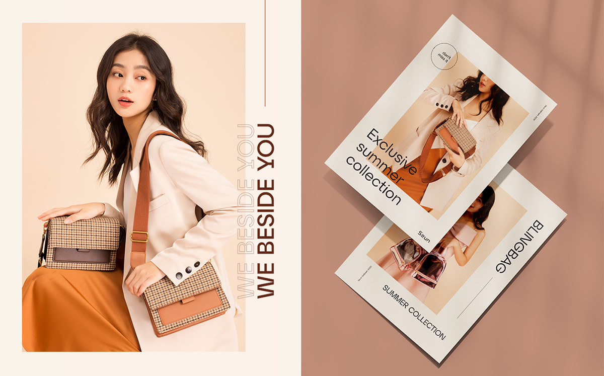 bag brandidentity branding  emobreaker Fashion  MINIMAL WEBSITE BAG PACKAGING BOX FASHION vupham xddailychallenge interaction