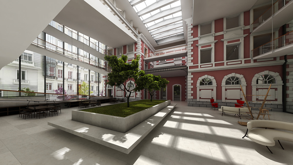 Architectural visualizations vray