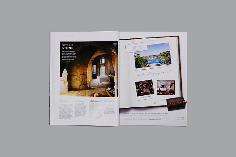 destinasian magazine Layout page jakarta asia brownfoxstudio design graphicdesign lifestyle Travel image print simple elegent