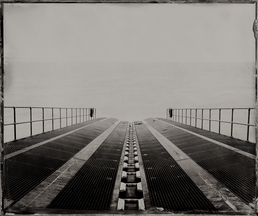 Lifeboat Station Project lifeboat RNLI nautical maritime sea search and rescue wet plate collodion process Ambrotype