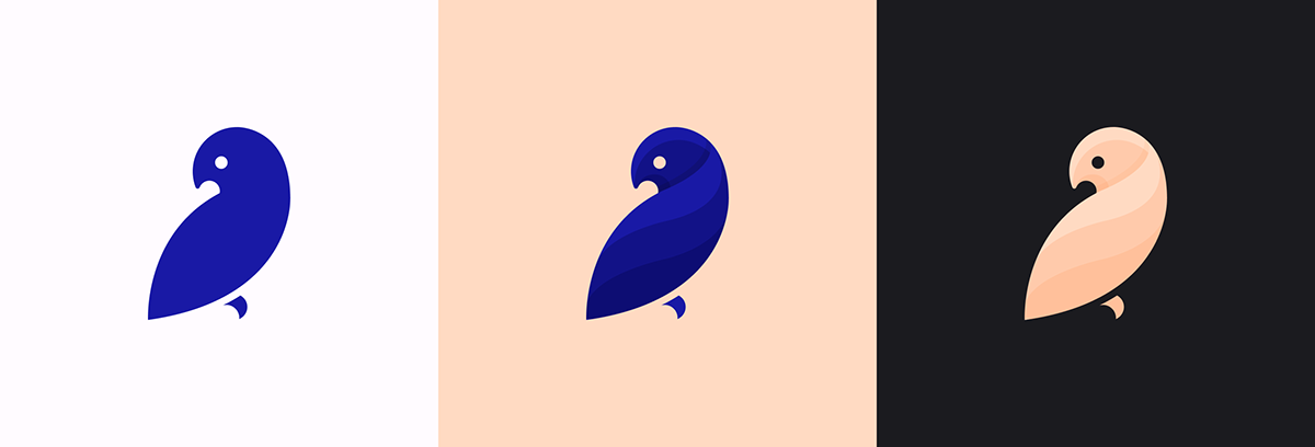 logo desing brand bird Resume
