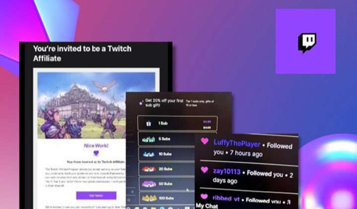 Promotion Twicth followers Twitch logo and banner Twitch Overlay Twitch Viewers