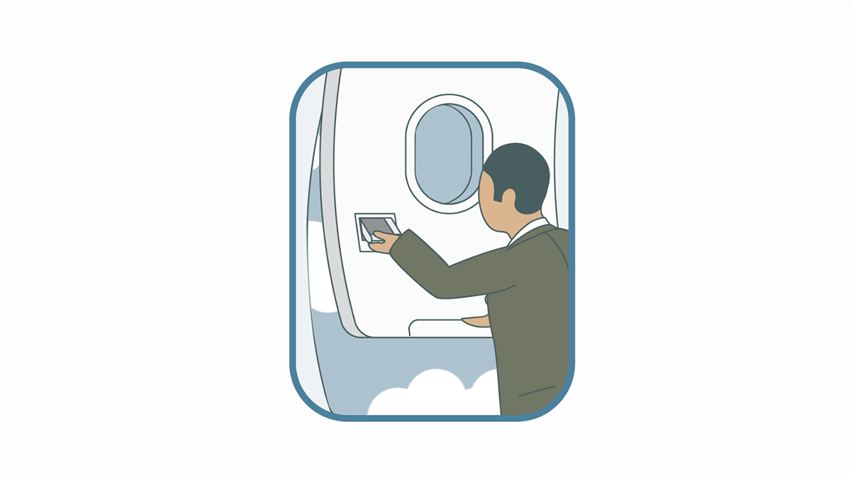motion graphics design Spoof funny social media plane infromation video empax Basic White Travel Client