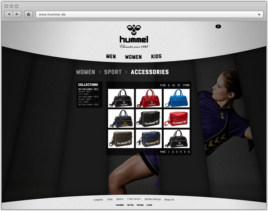 hummel sports Clothing shoes flexible rays dropdown Web Store light