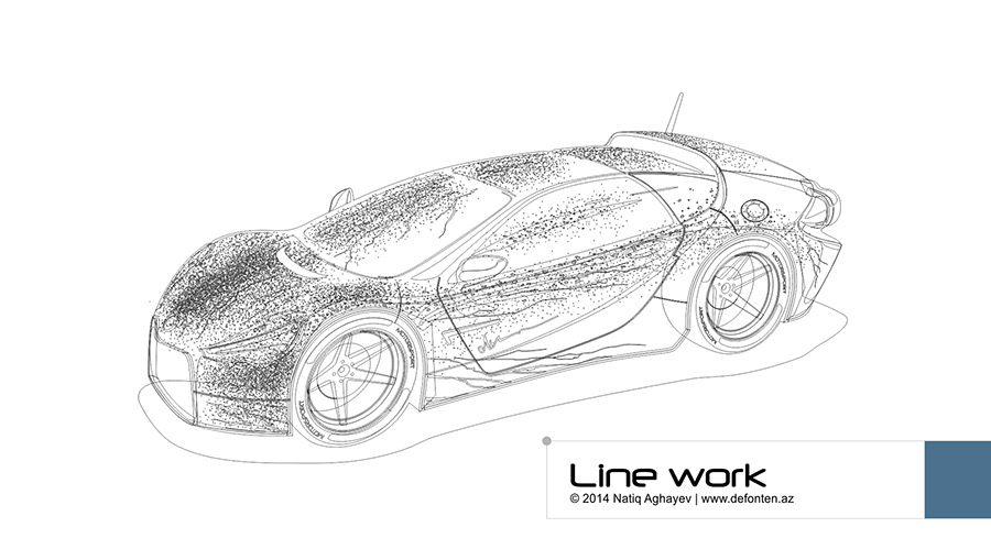 car concept Sportscar luxury vector speed sketch