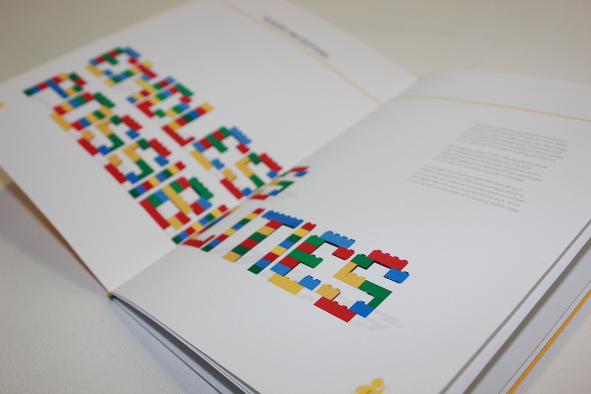 LEGO publication ycn typographic