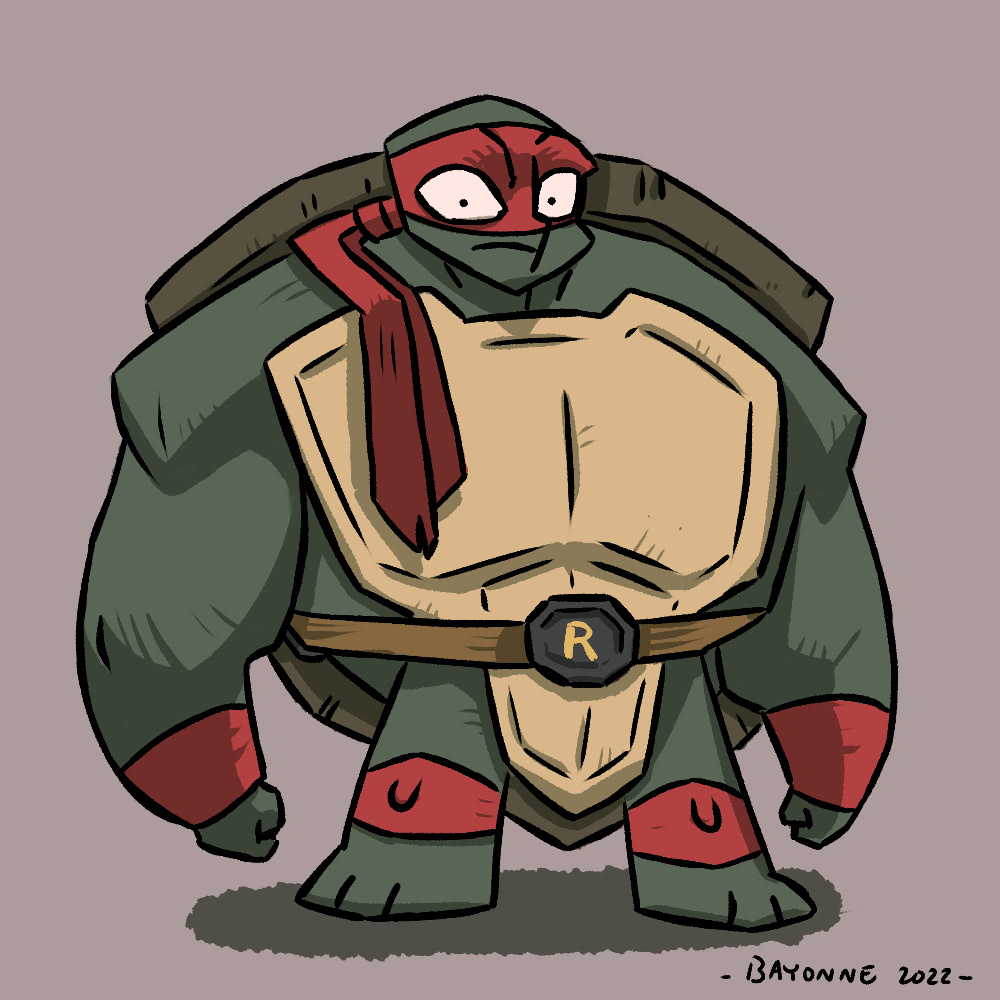 challenge Character Character design  ninja TMNT Turtles 