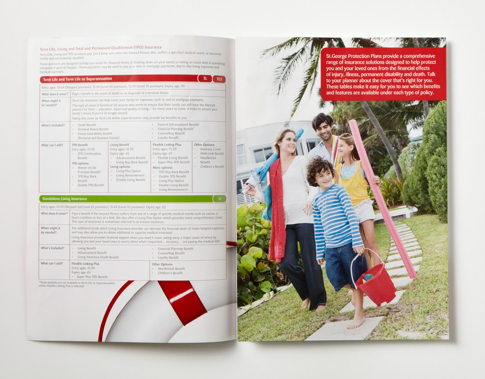 brochure insurance  Long Form typesetting