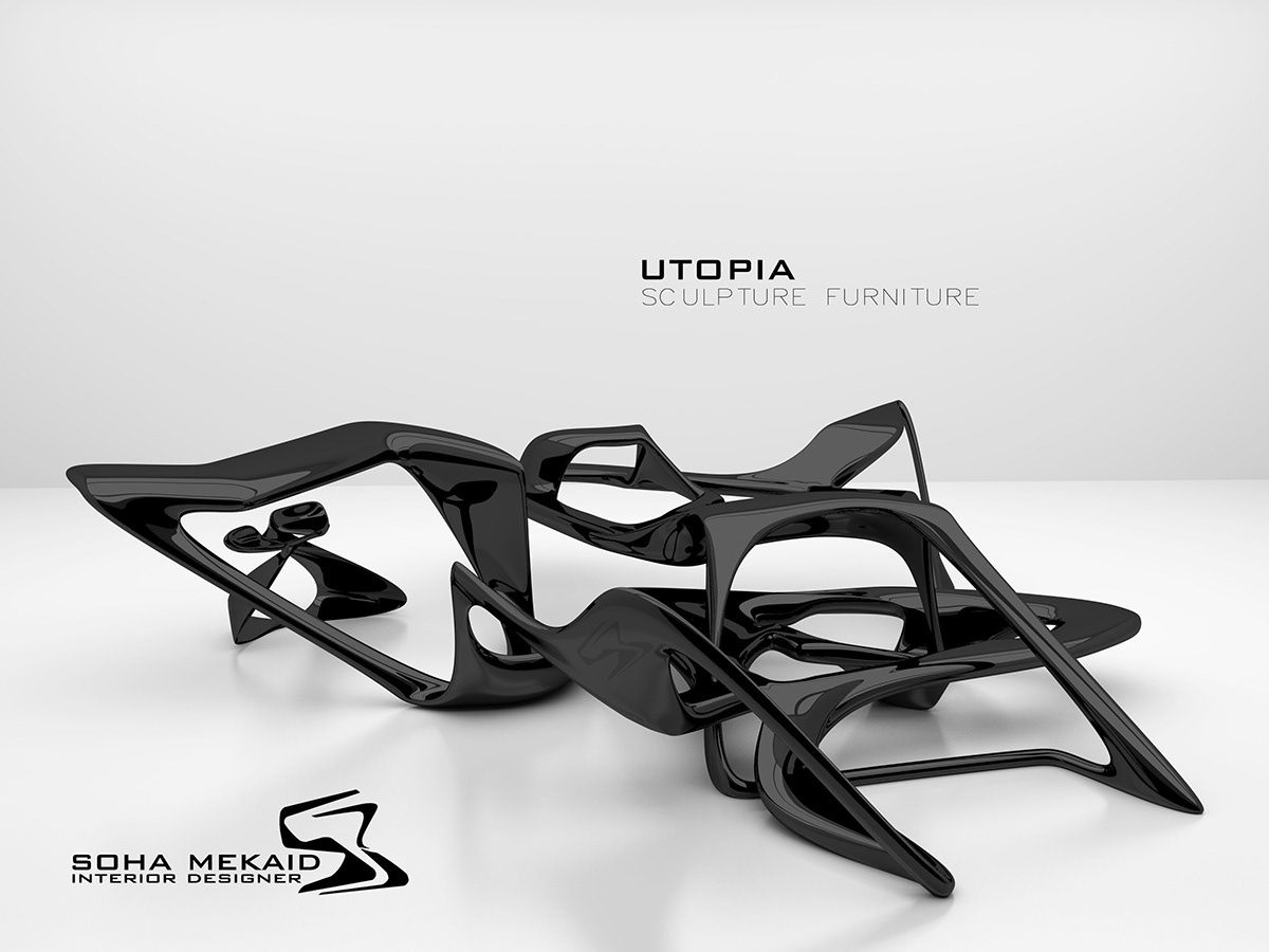 utopia furniture design  sculpture design organic discover interior design  Form