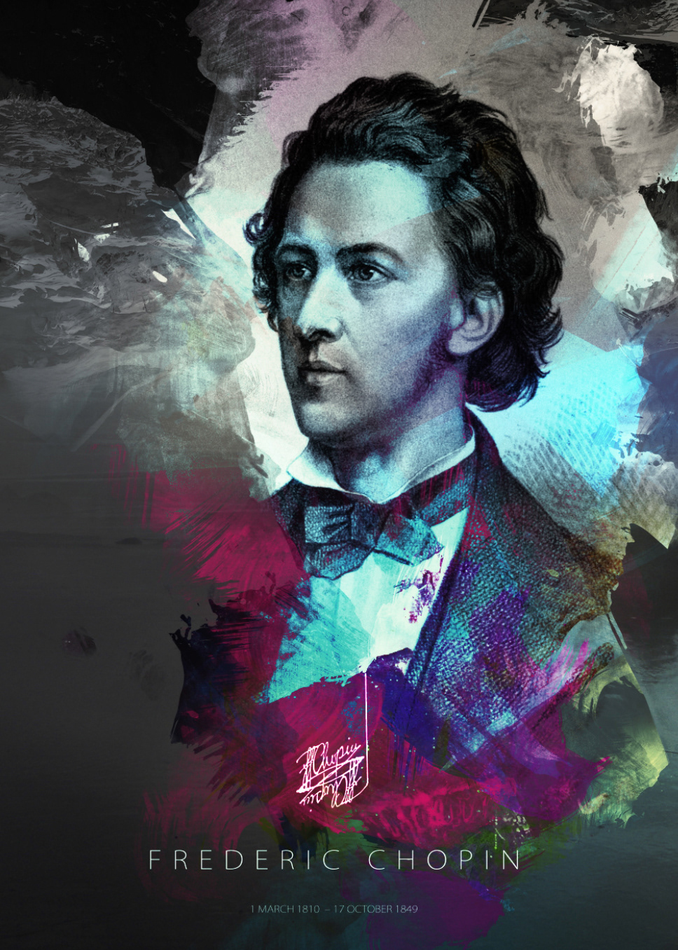 Composers gold Gustav Mahler Aram Khachaturian Ludwig van Beethoven Frédéric Chopin