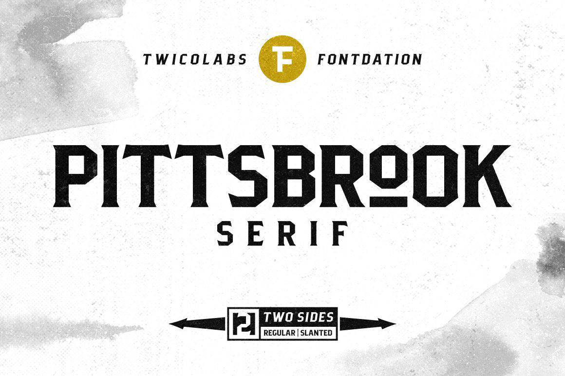 font Typeface serif pittsbrook serif fontdation vintage Classic liquor E-Sport sport