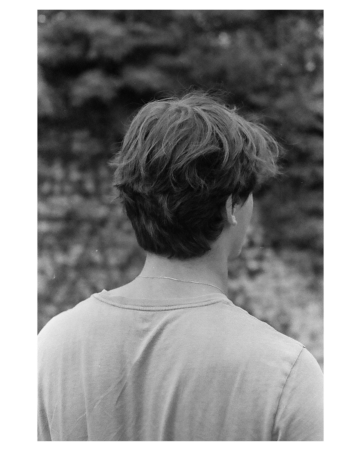 35mm blackandwhite Film   intimacy portrait Portraiture boy Directlight summer youth