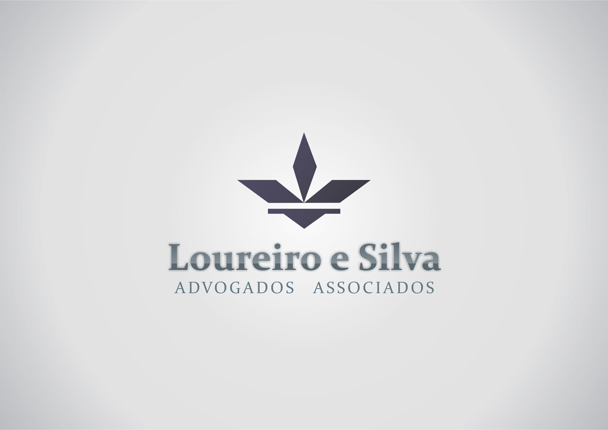 loureiro e silva advogados advocacy law business logo Logo Design Logotipo Logotype marca brand identidade visual advocacia direito