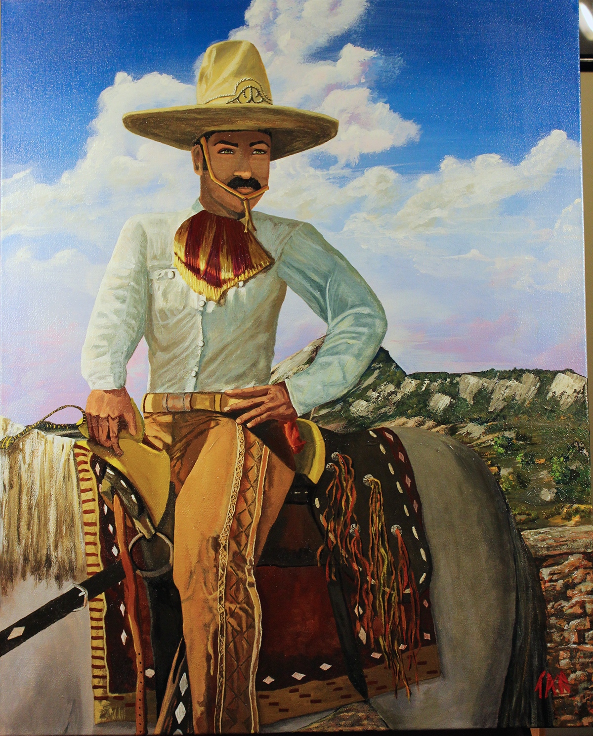 southwest mexico acrylic art