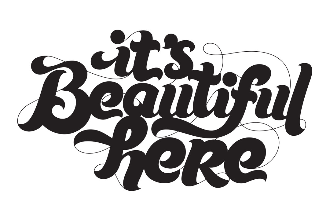 ist beautiful here type hand lettering beach south africa blog photography Blog tumblr