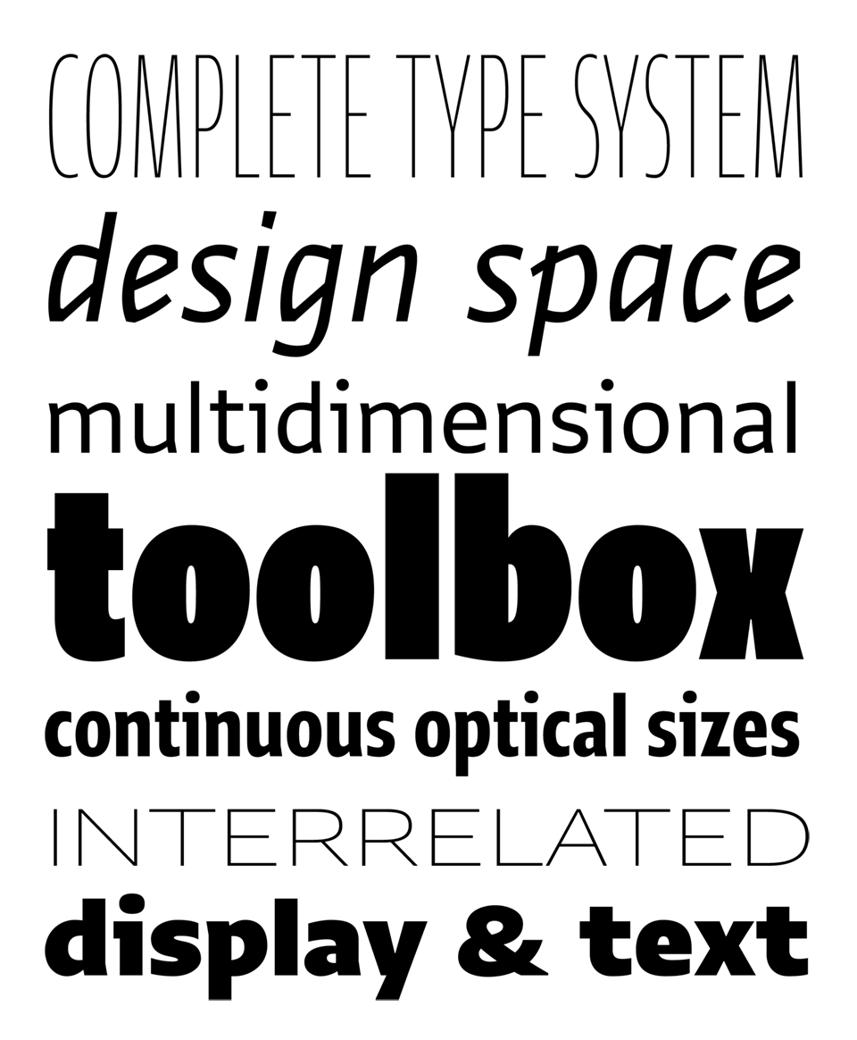 Type System  font system type design  typotheque  greta sans peter bilak font system typotheque greta sans