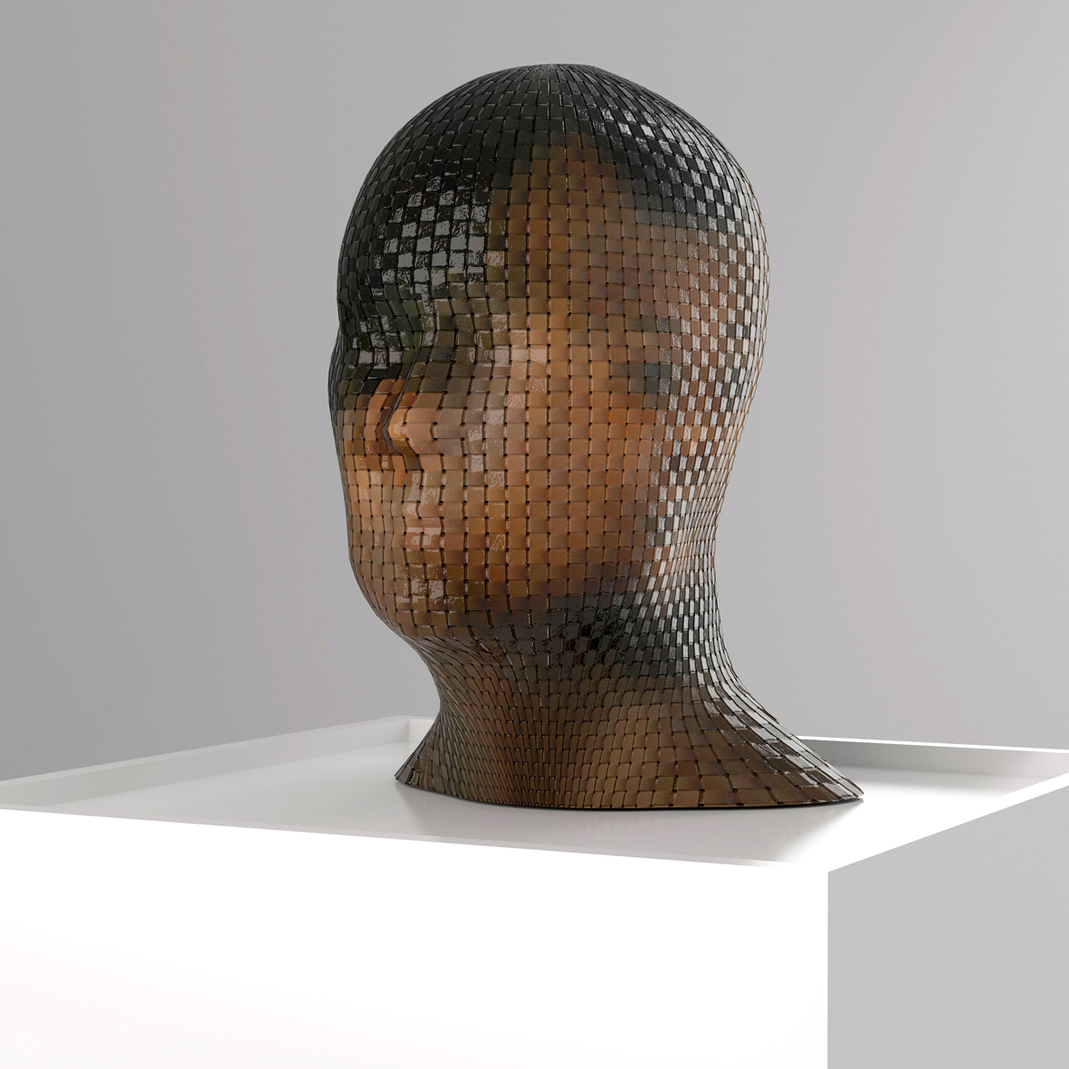portrait sculputure RITRATTO faccia face human head texture pixel italia 3D gianluca traina traina