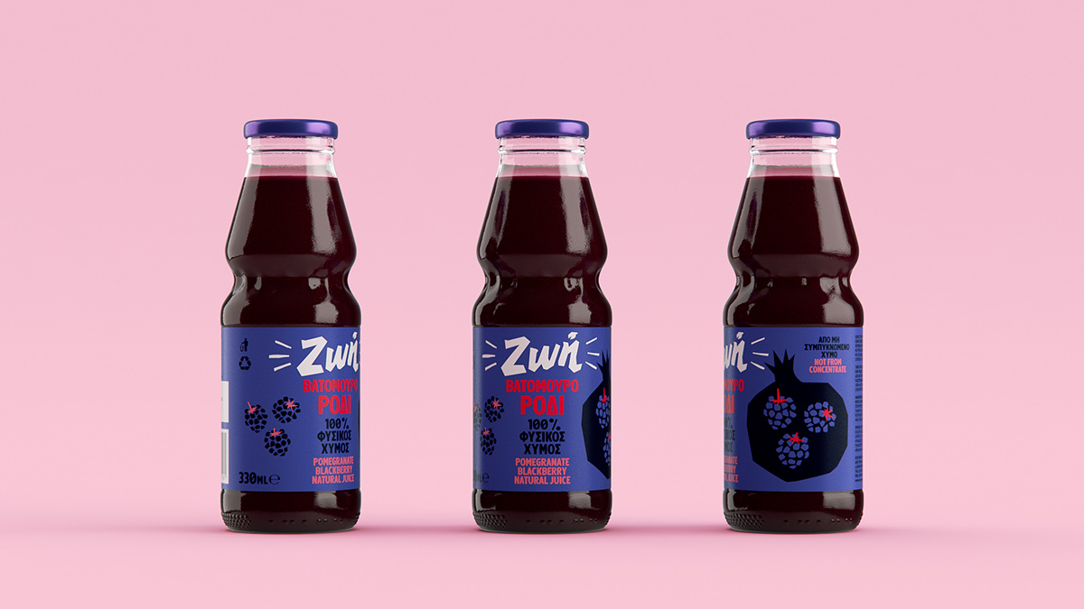 zoe juices fruits beetroot design branding  graphics ILLUSTRATION  typography   custom typeface
