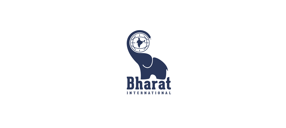 India logo identity design sheffield blue elephant