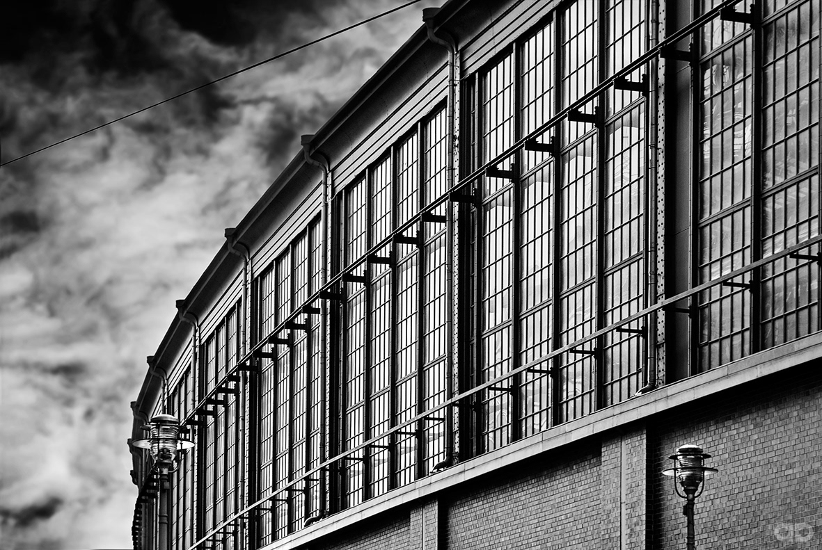 berlin contrast black and White low key night blur industry bnw black people