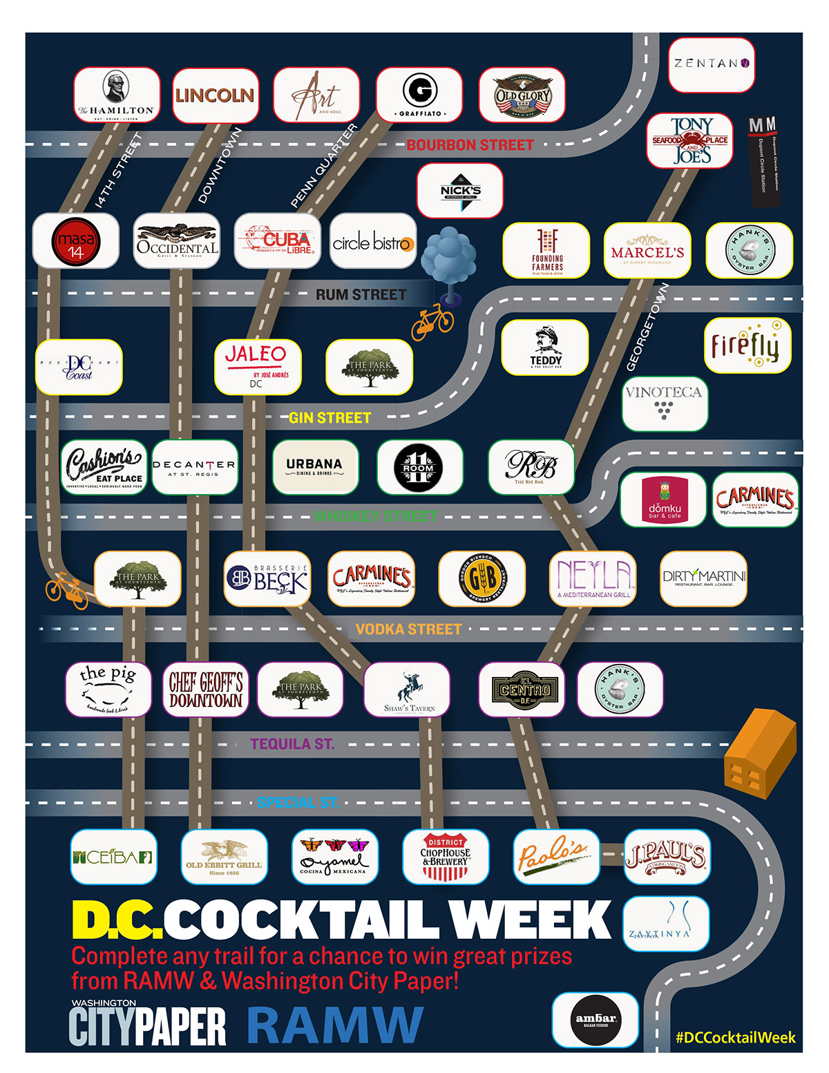 drinking games Cocktail Week Illustrator