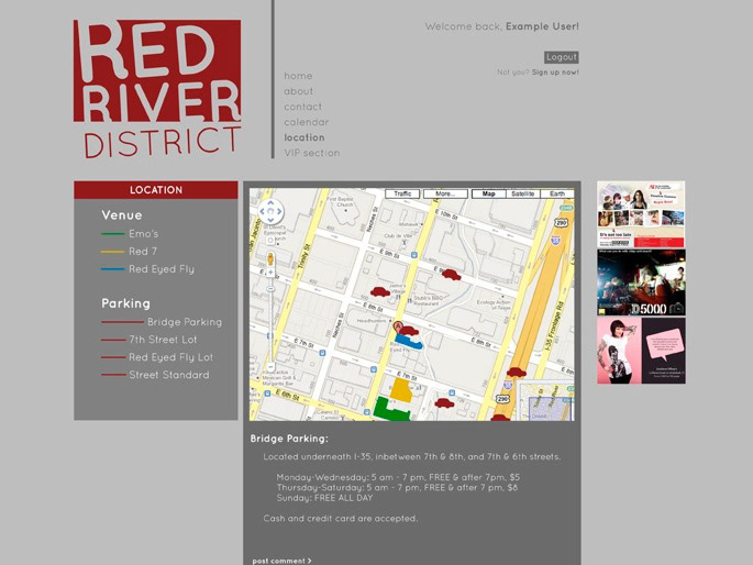 red river district live music venues Austin texas