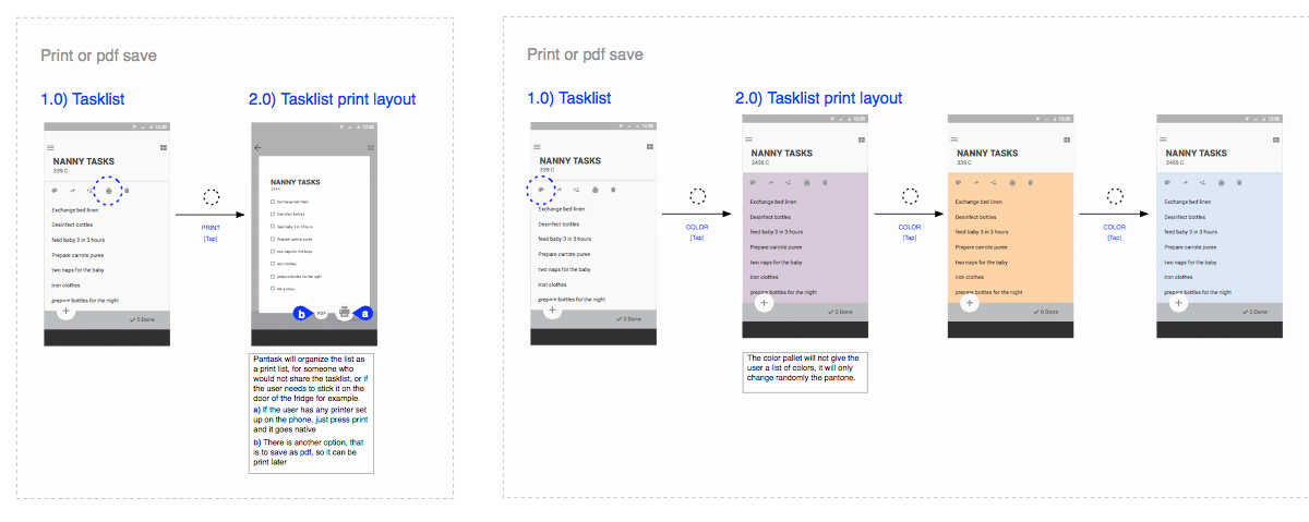 mobile pantone task tasklist done app android material material design Lolipop android l