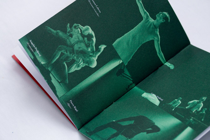 france dance festival identity print program brochure