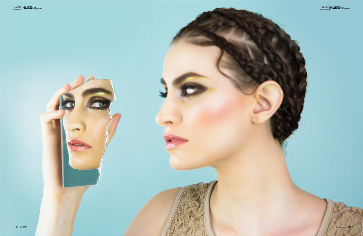 7huesmag 7hues magazine publication published work beauty makeup editorial