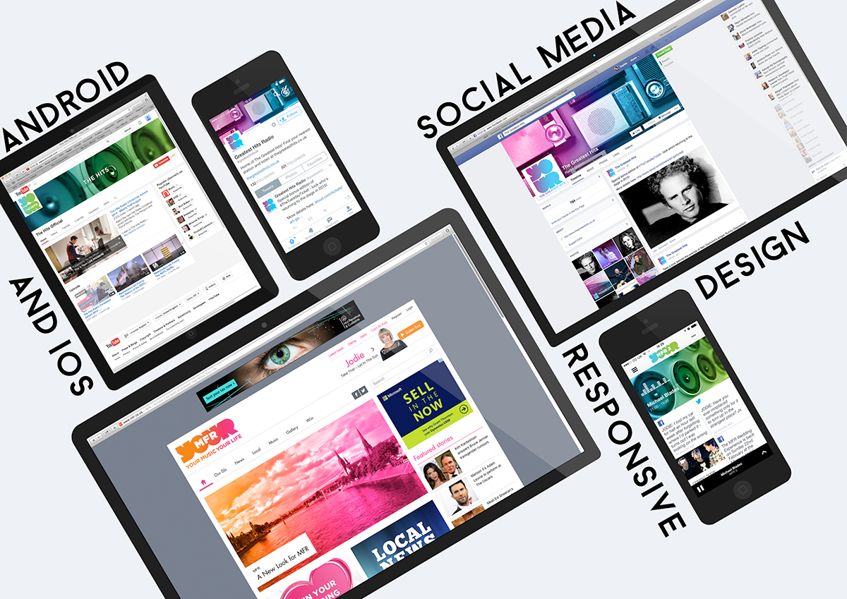 design Responsive mobile tablet Website