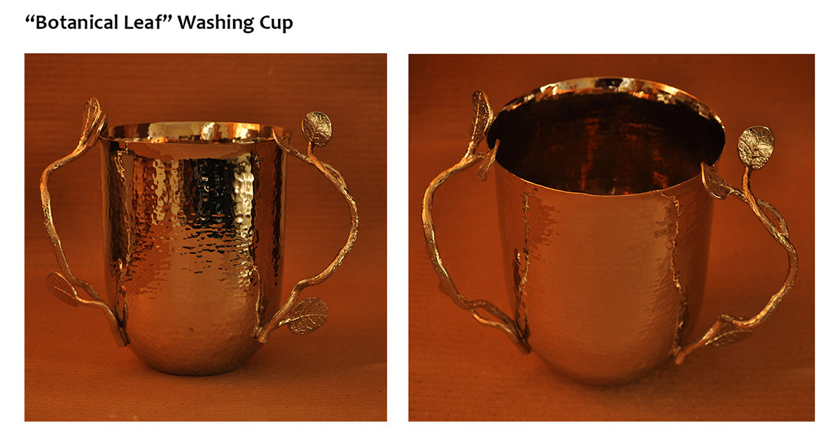metal casting sand casting Electroplating jewish cup hand crafted