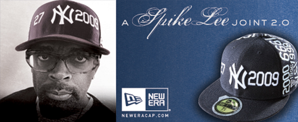 spike lee spike lee joint yankees world series Champions 59fifty Fitted new era cap RE2PECT Derek Jeter mlb baseball headwear