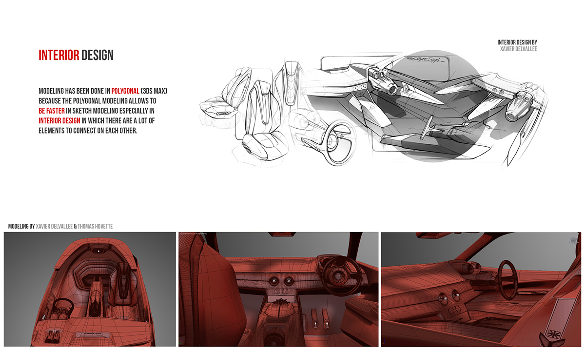 Design Project rolls royce Alias VRED rendering modeling car interior car exterior car design automotive   student 3D sketchs