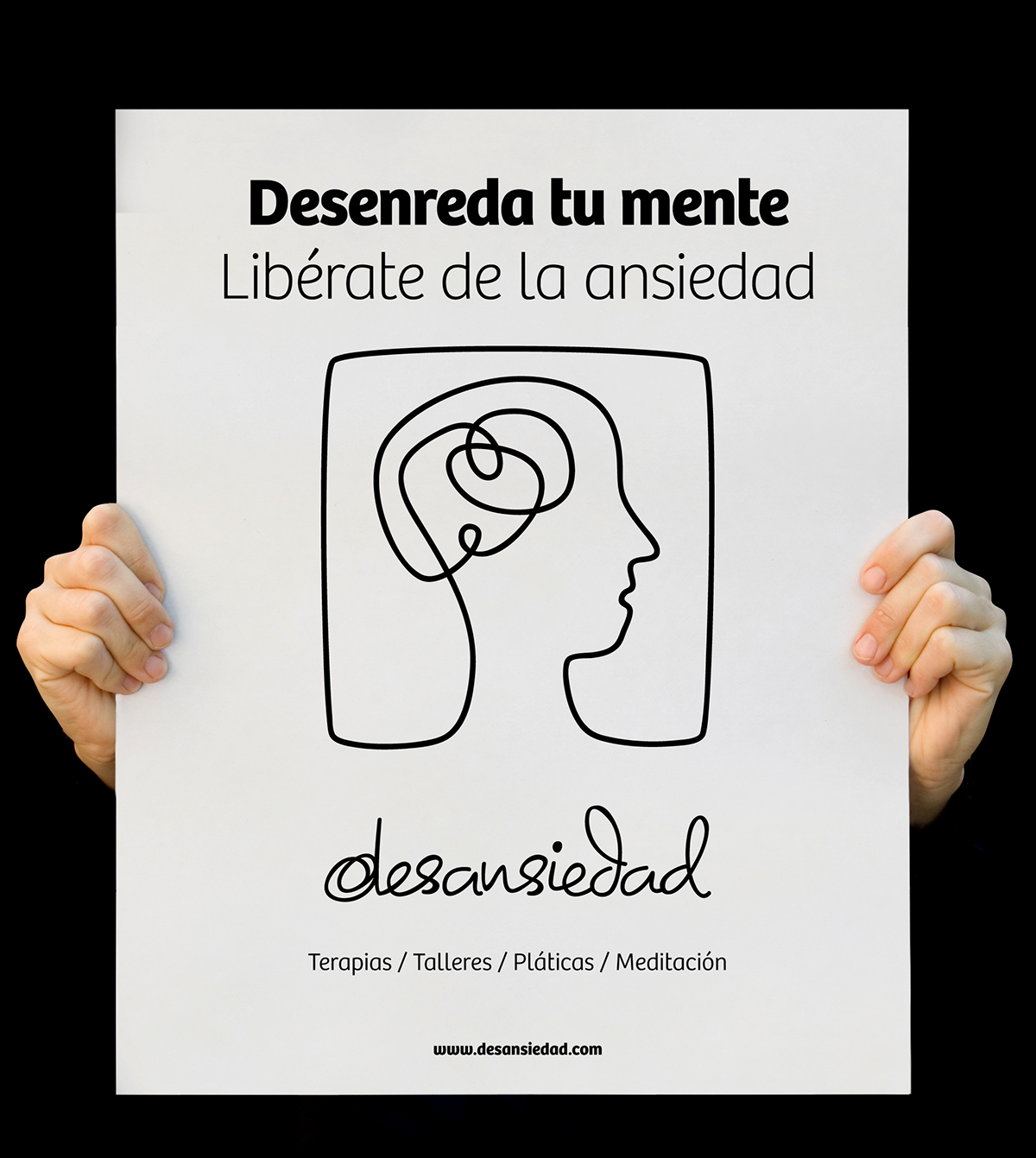 logo psychology therapy mexico Cuernavaca anxiety style life relax Fluency conscious human stress