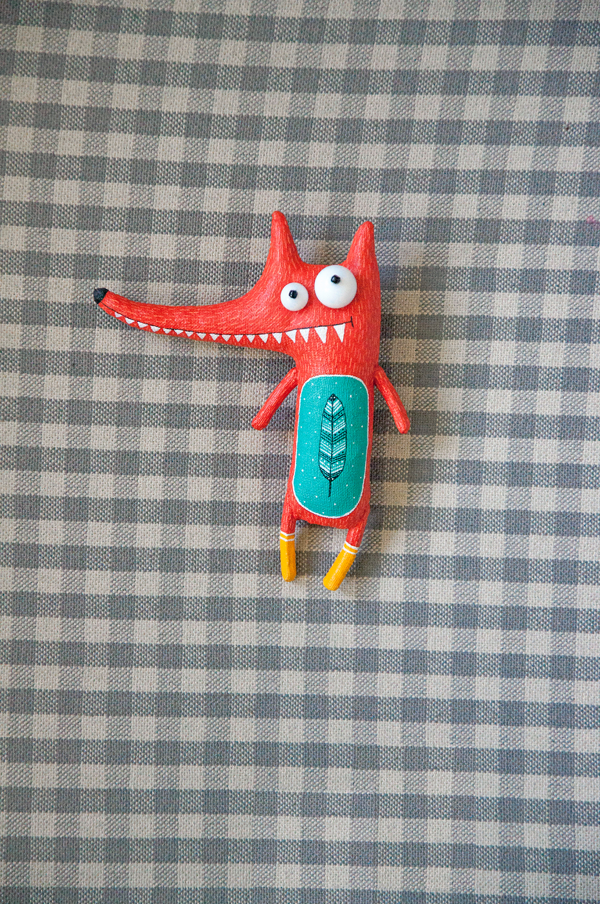 FOX animals artwork handmade Character design  Fashion  jewelry toys design