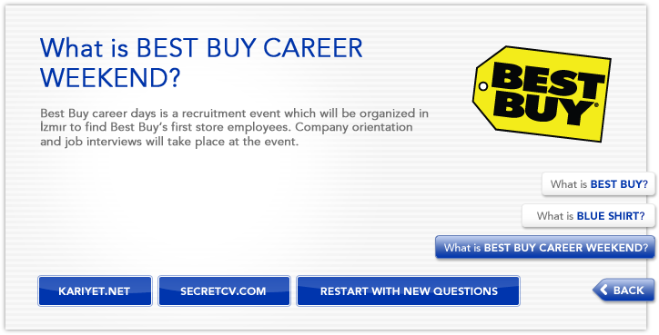 advergame best buy recruitment