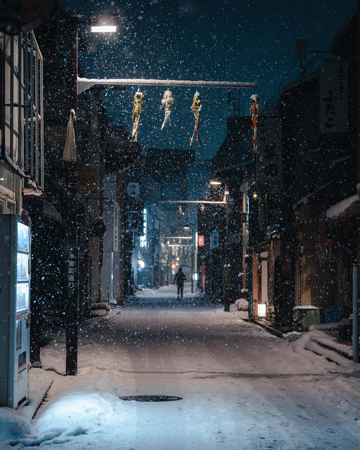 japan Photography  snow Street street photography winter
