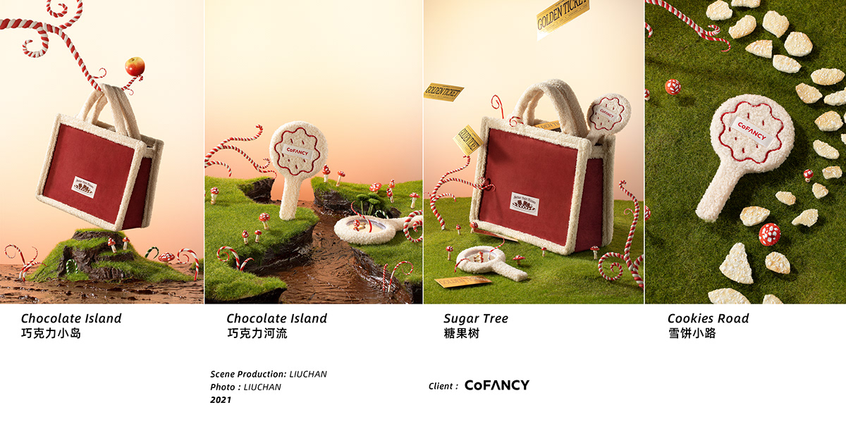 Advertising  chocolate Food  food photography food styling grass product design  scene set design  Tote Bag