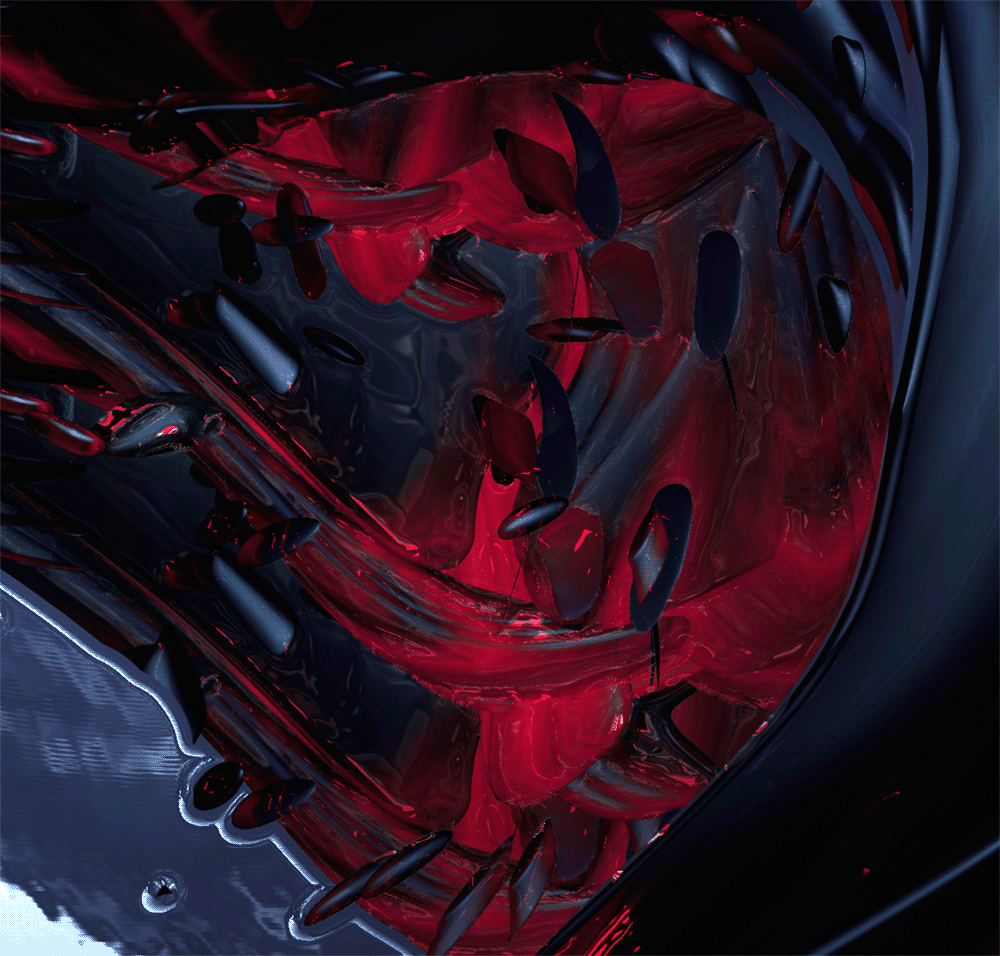 heartless abstract ILLUSTRATION  heart dark macabre Kingdom Heart 3dart abstract3D concept art