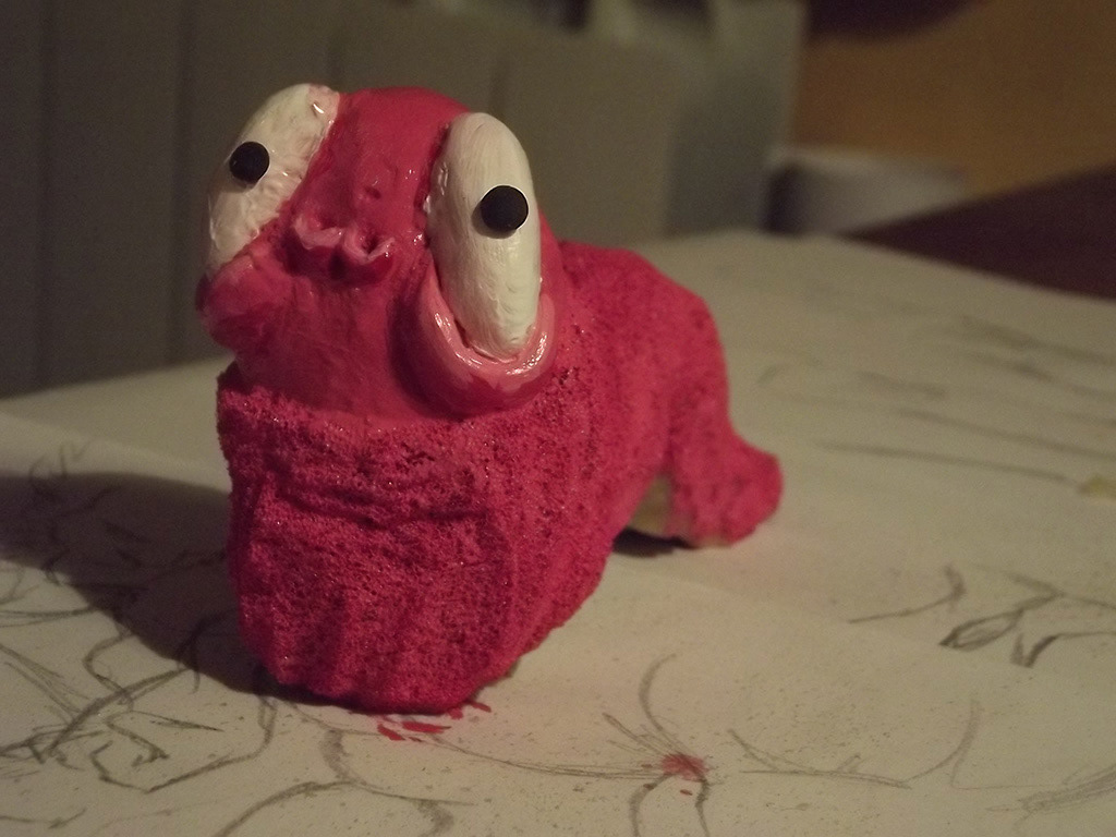 stop-motion puppet