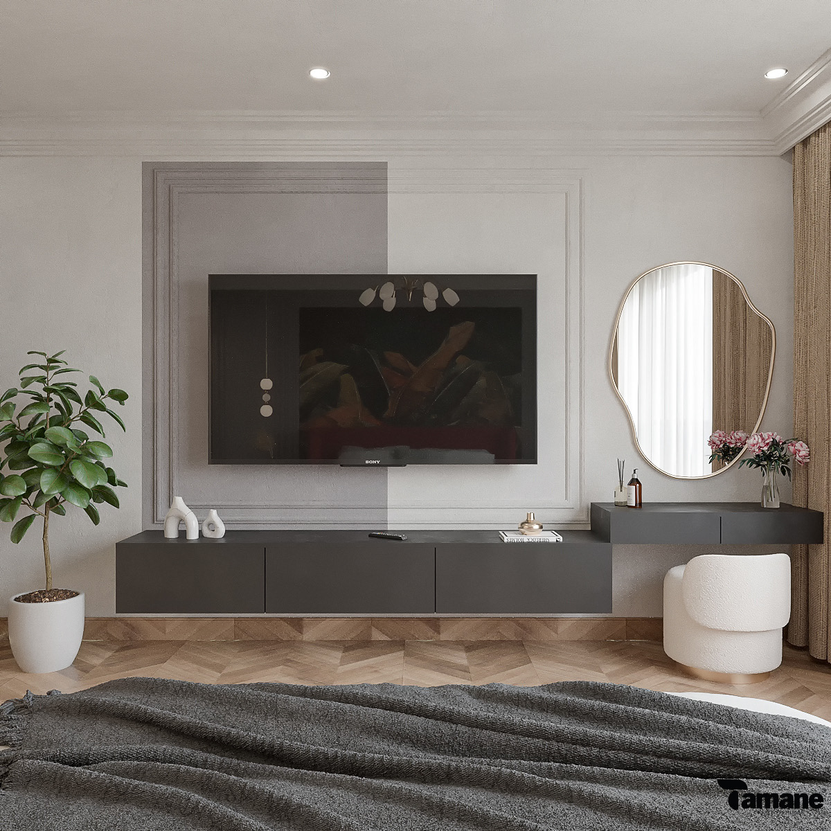 interiors interiordesign decoration home 3D rendering visualization
