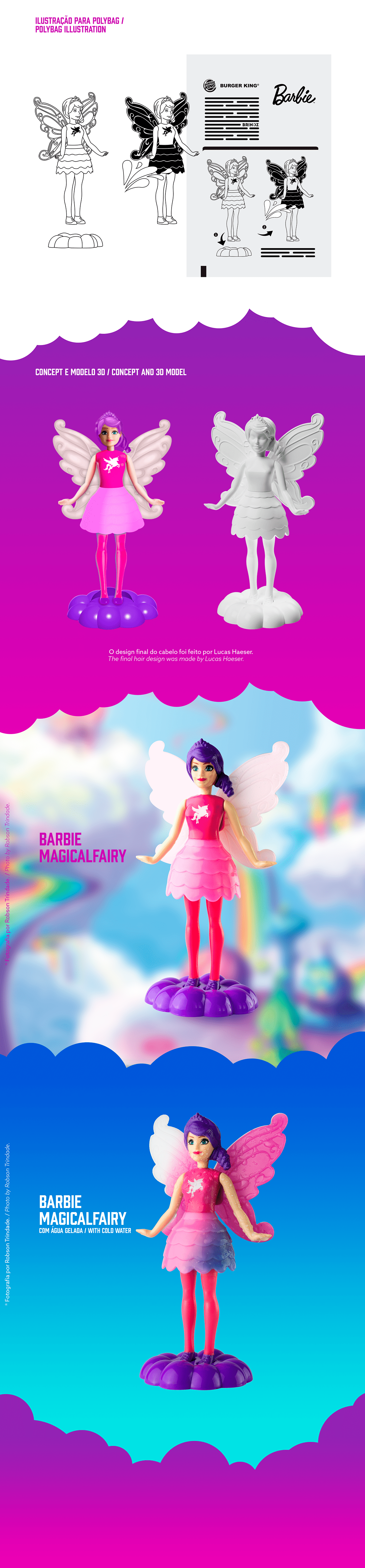 barbie bk Burger King design Product concept product design  toy design  unicorn