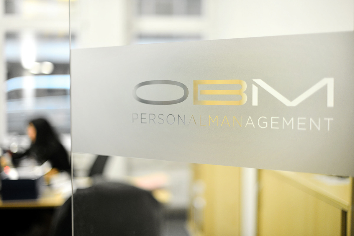 Adobe Portfolio OBM branding  Prsonalmanagement RENEWDESIGN Corporate Design logo Webdesign