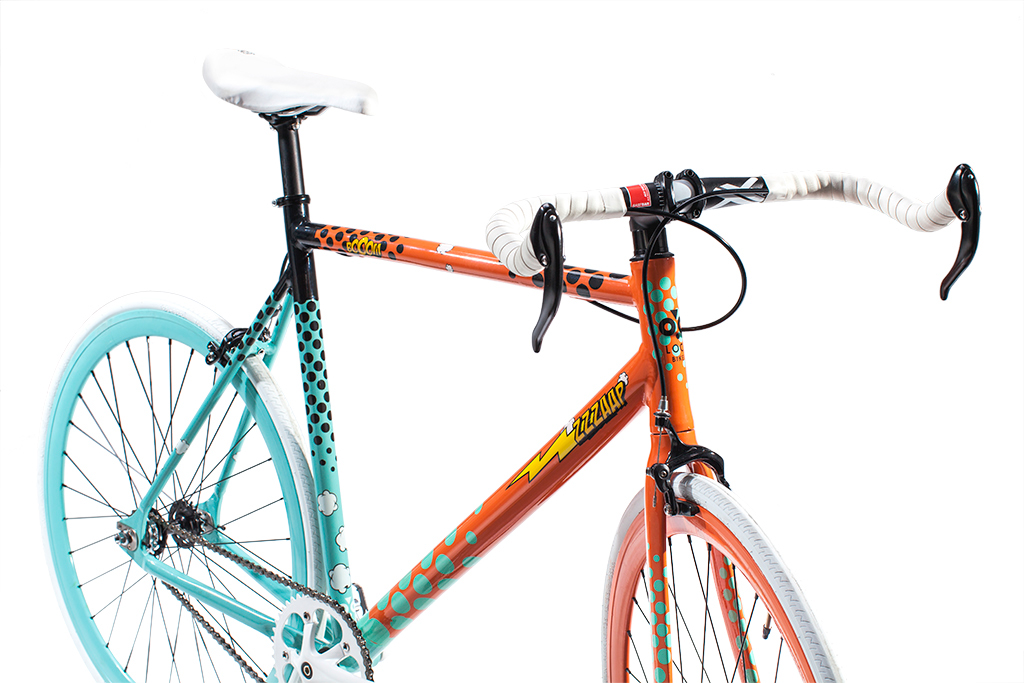brand graphic design illustrations bikes loca Loca Bikes Project Bike fix Single art