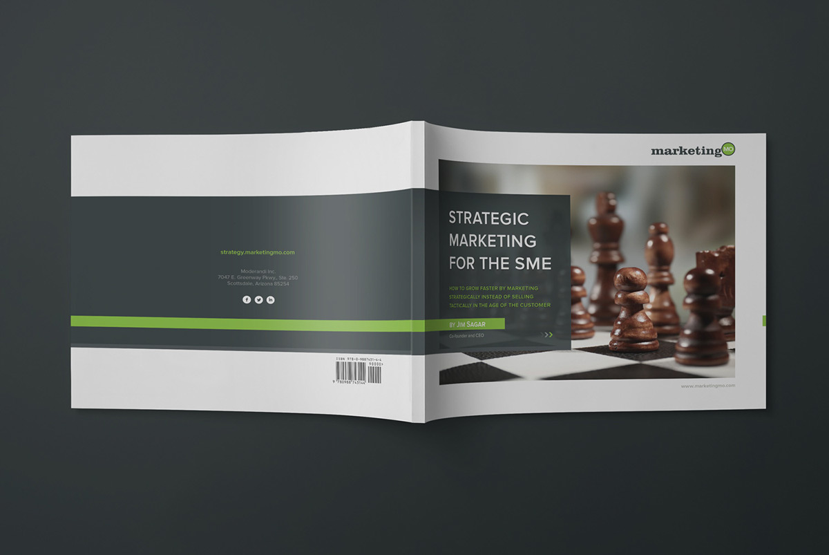 marketing   business corporate brochure Landscape print chess strategy