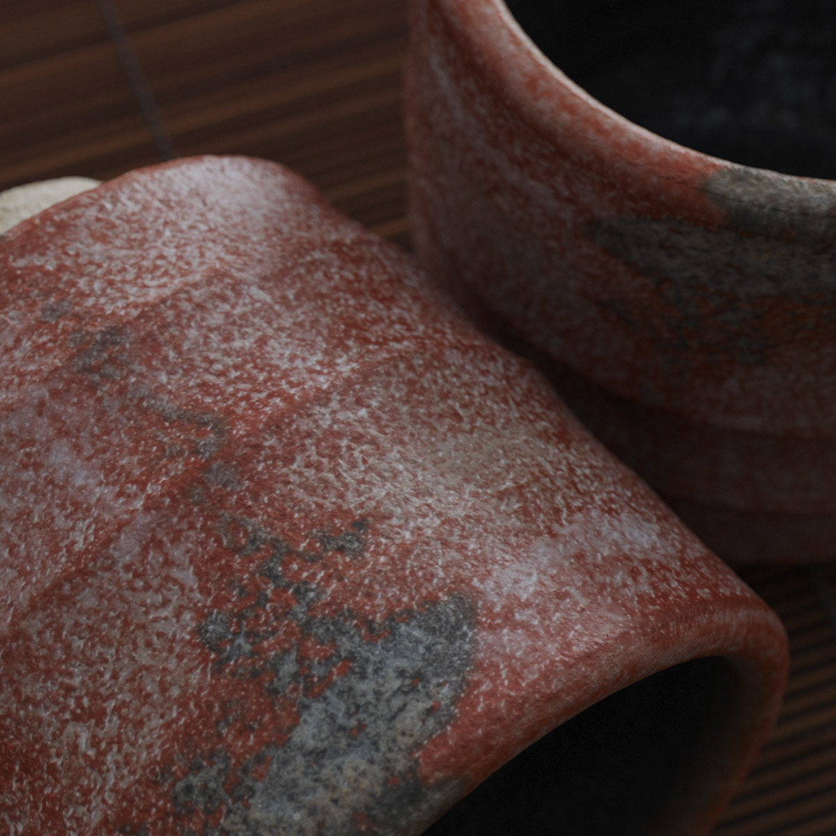 Photogrammetry 3d scan scanning tea cup japanese tea cup Pottery model 3D model ceramics  CGI