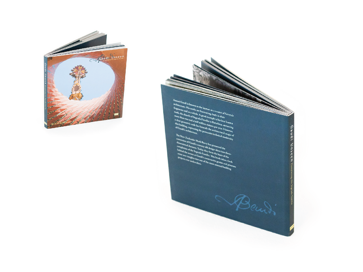 Gaudi Exhibition  publication Book Layout