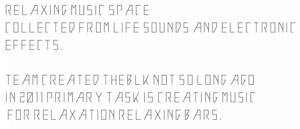 THEBLK ALEXANDER BLOOMWOOD electronical cosmo space music music illustrations