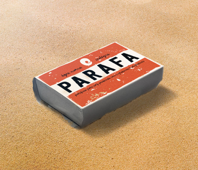 parafa parafina wax Surf Surfe identidade visual marca