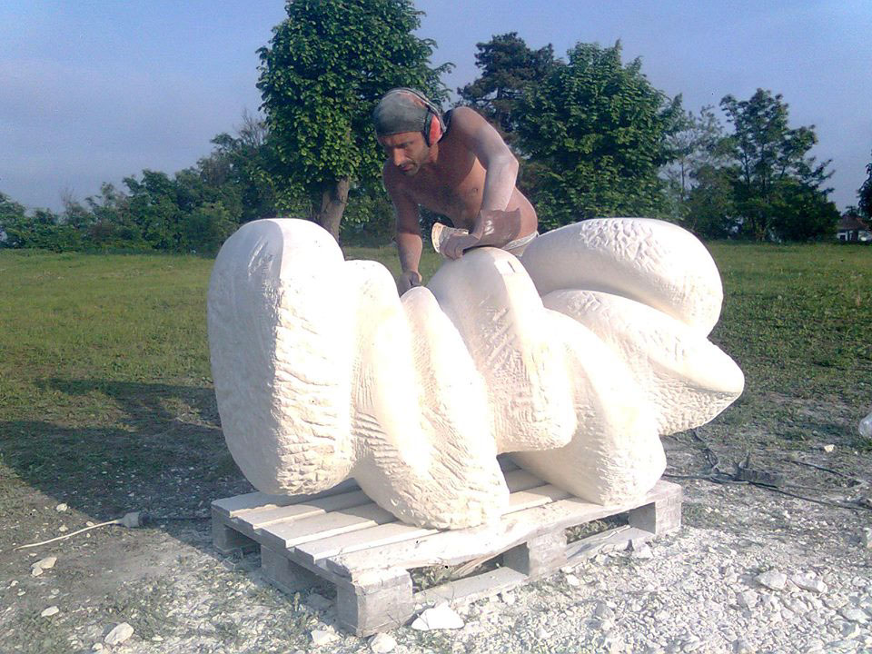 sculpture sculpture symposium stone limestone